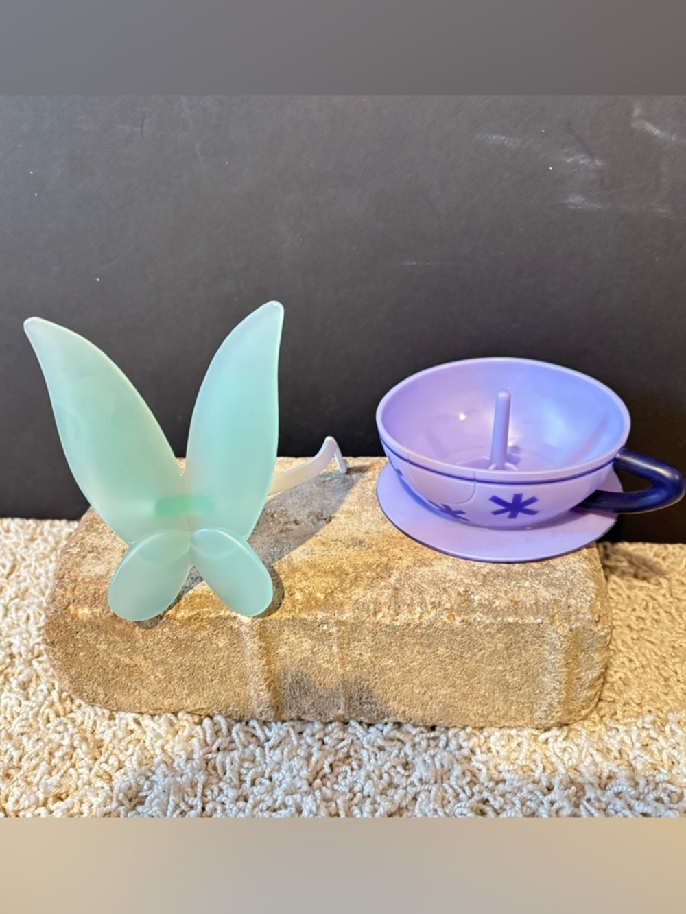 VTG Mr/Mrs Potato Head '05 Tinkerbell Wings '01 Alice in Wonderland Tea Cup Lot